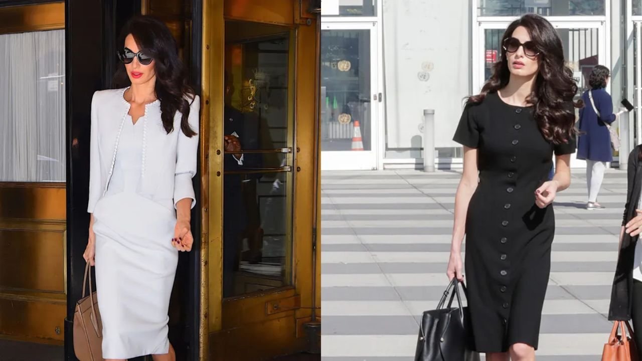 Amal Clooney Fashion Style