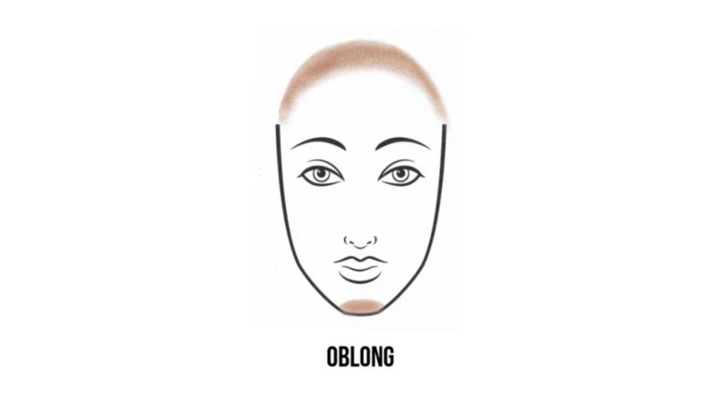 Rectangular or Oblong Faces