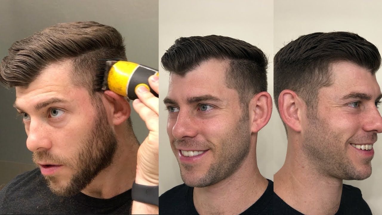 how to cut your own hair men